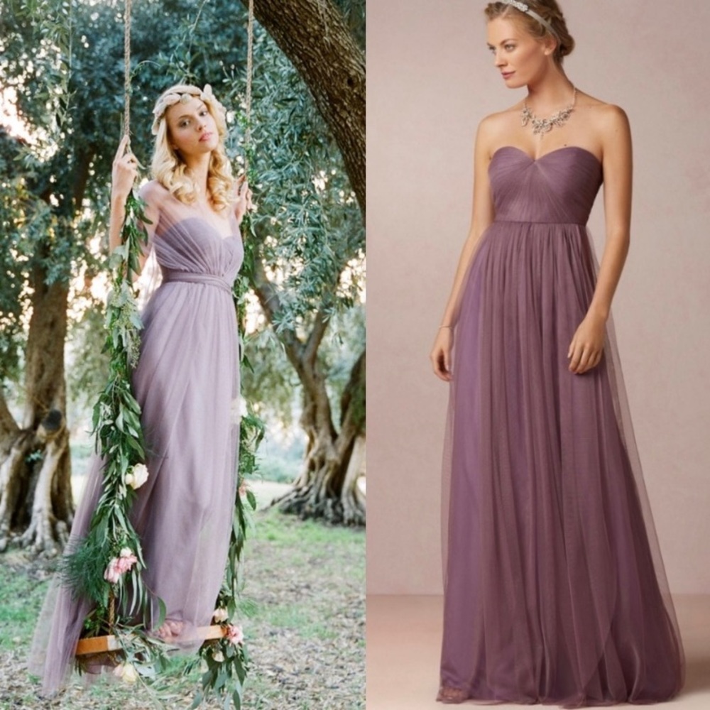 Jenny Yoo Annabelle Lilac Bridesmaid Dress